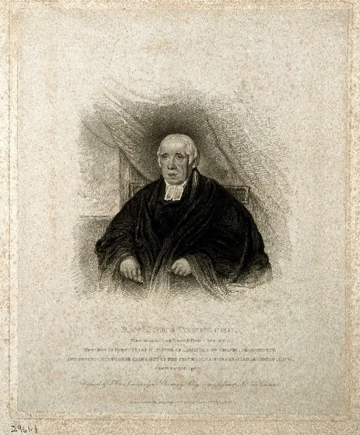 Portrait of John Townsend, the evangelist who wrote to Queen Victoria